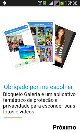 Bloqueio da Galeria de Fotos