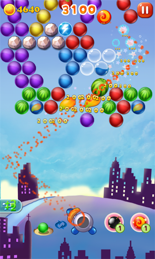 【免費益智App】Fruit Bubble Shooter-APP點子