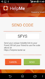 HelpMe by Product Development, Tactel AB poster 2