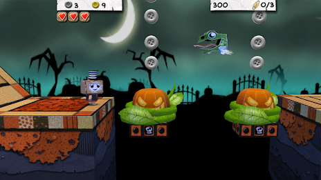 Paper Monsters 3d platformer poster 10