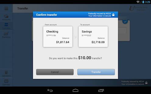 Community Service CU Tablet Screenshots 4