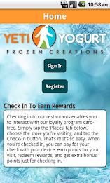 Yeti Yogurt Rewards poster 1