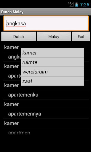 Dutch Malay Dictionary