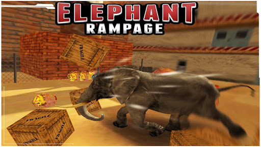 Elephant Rampage 3D Game