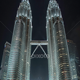 Petronas towers by Annette Flottwell -  