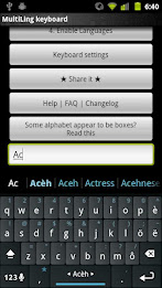 Acèh Keyboard Plugin poster 1