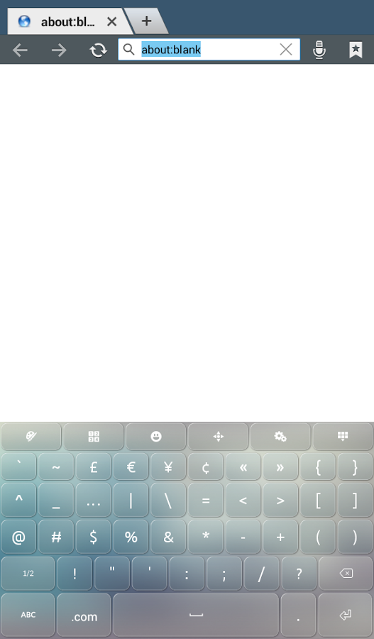 Android Keyboard Background