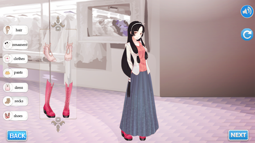 Dress Up Girl Screen 3