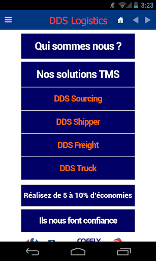 DDS Logistics Leader du TMS