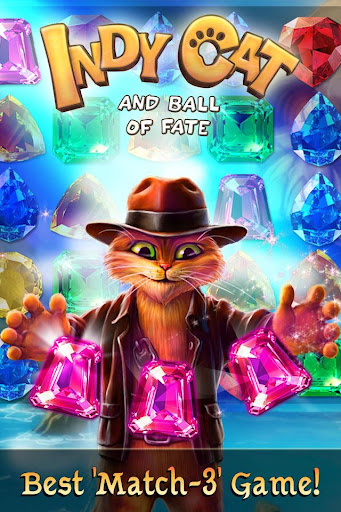 Indy Cat - Match 3 Puzzle Adventure  (Mod Money)