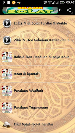 Panduan Solat,Wirid & Doa 1.0 Apk, Free Education Application 