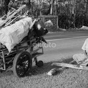 work by Alnia Furwani Maulina - People Portraits of Men