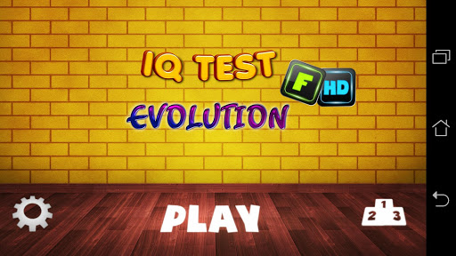 IQ Test Evolution HD Pro