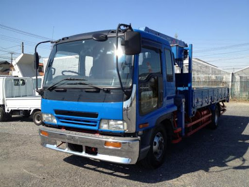 Truck crane of japan