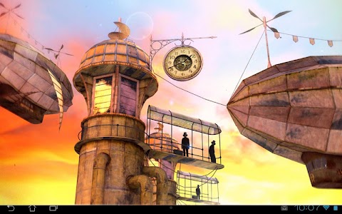 Screenshot 3D Steampunk Travel Pro lwp v1.3