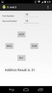 Lastest G And G Calc APK