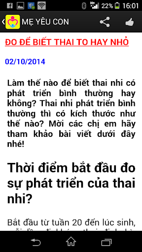 【免費娛樂App】ME YEU CON: CAM NANG LAM ME-APP點子