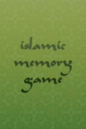 Islamic Learnings Memory Game