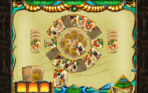 Android application Solitaire Egypt (deutsch) screenshort