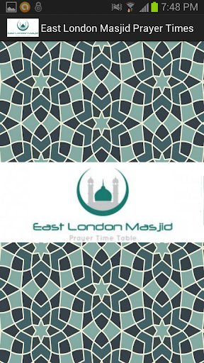 East London Masjid Prayer Time