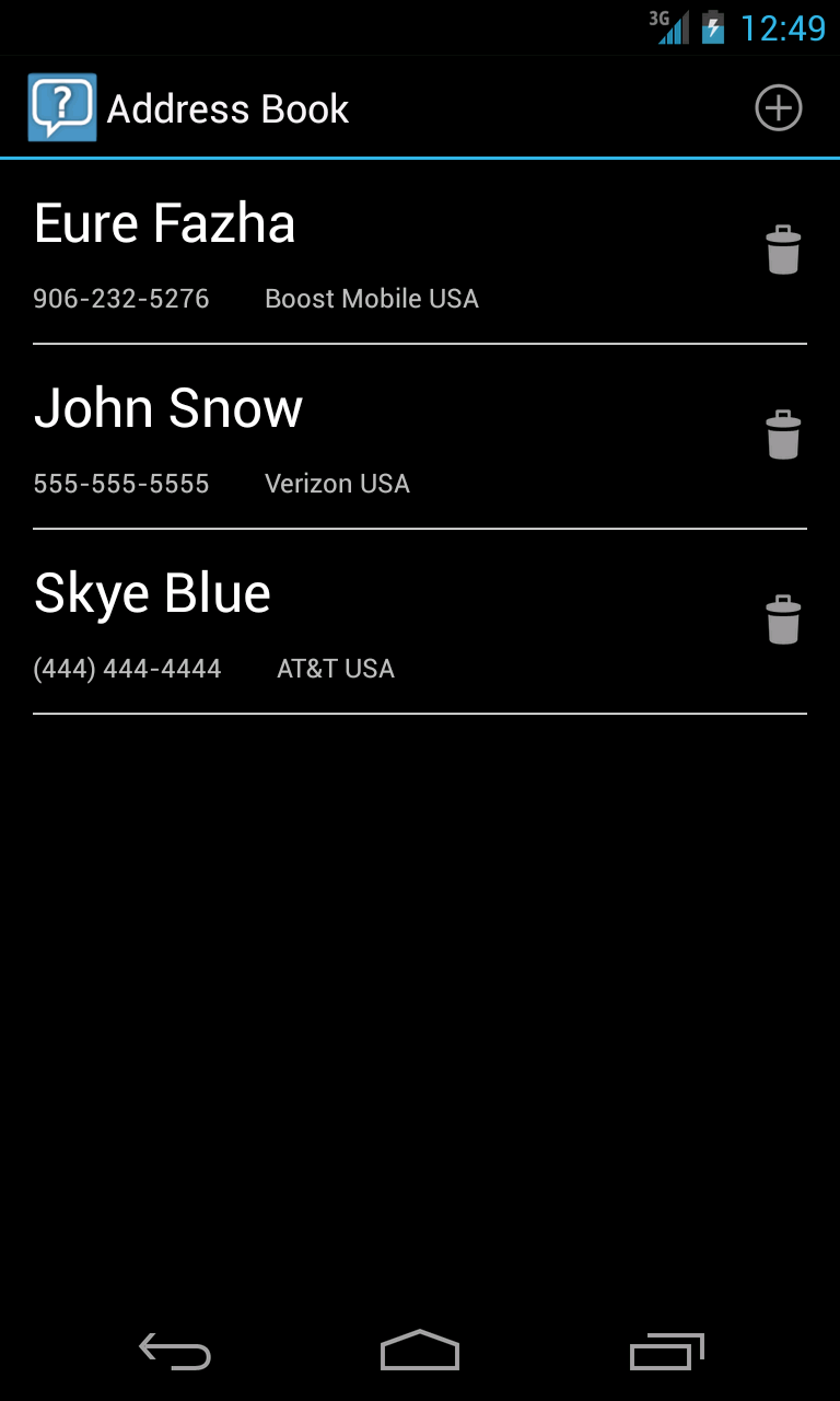 Dark Texter Screen 3