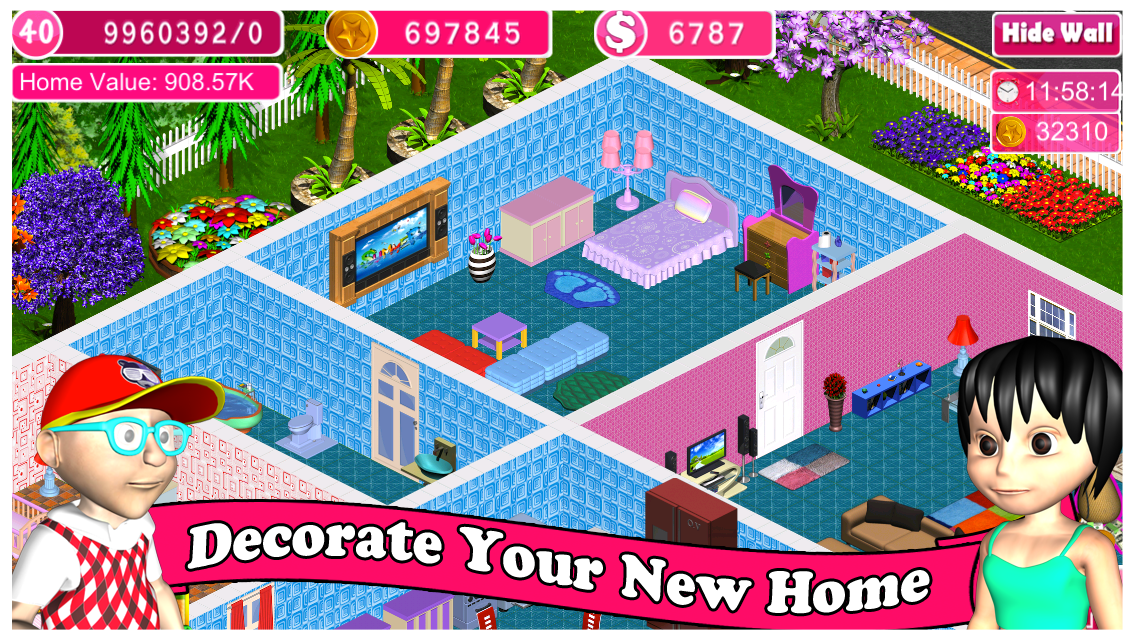 Android application Home Design: Dream House screenshort