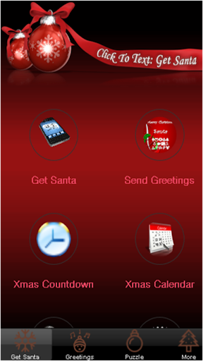 Get Santa Text