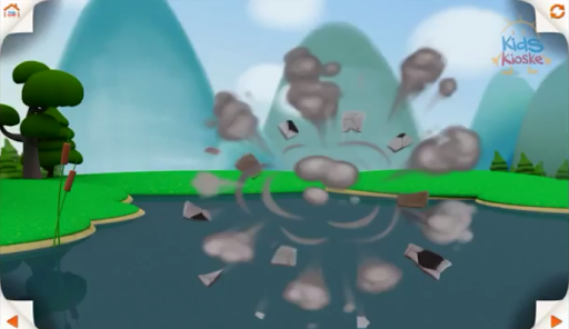 無料媒体与影片Appの湖の怪獣 - 童話|記事Game