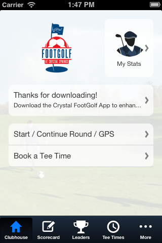 【免費運動App】Crystal FootGolf-APP點子