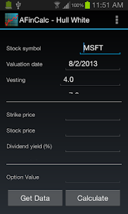 Financial Asset Pricing Screenshots 2