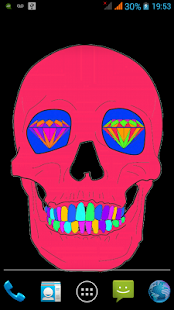 Download Rave Skull Live Wallpaper APK
