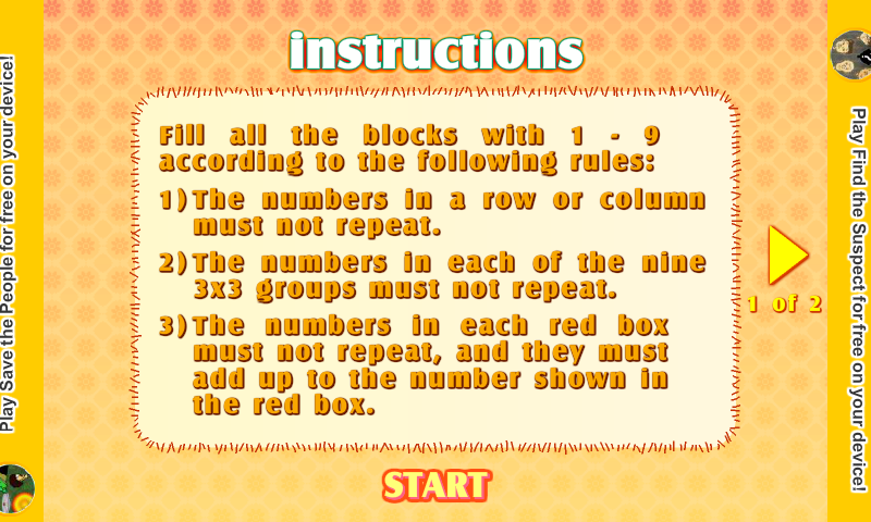 Killer Sudoku Premium Screen 2