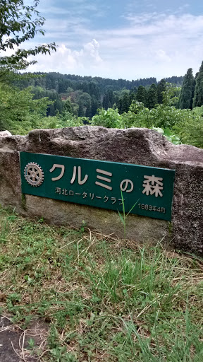 津幡森林公園　クルミの森