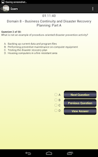 CISSP Evaluator Domain 8 Screenshots 1
