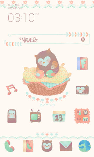 Soft Owl dodol launcher theme