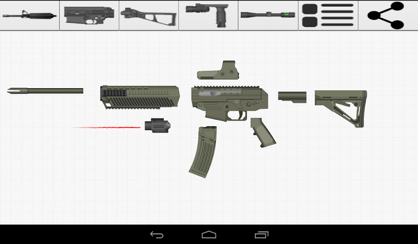 Weapon Builder Pro Screen 3