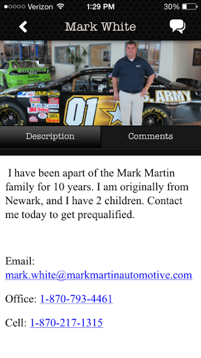 【免費商業App】Mark Martin Automotive-APP點子