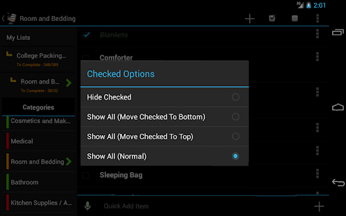 College Packing Checklist FREE(圖4)-速報App