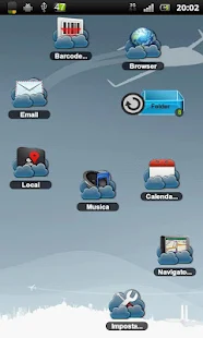 Clouds Theme TSF Shell - screenshot thumbnail