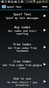   Spoof Text Message- screenshot thumbnail   