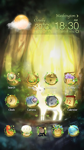 Fairy Carol GO Launcher Theme