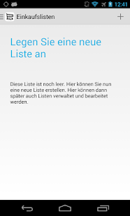 Kleine Einkaufsliste Pro Screen 2