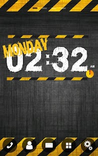 How to download UCCW Caution Clock Skin 1.0.1 apk for laptop