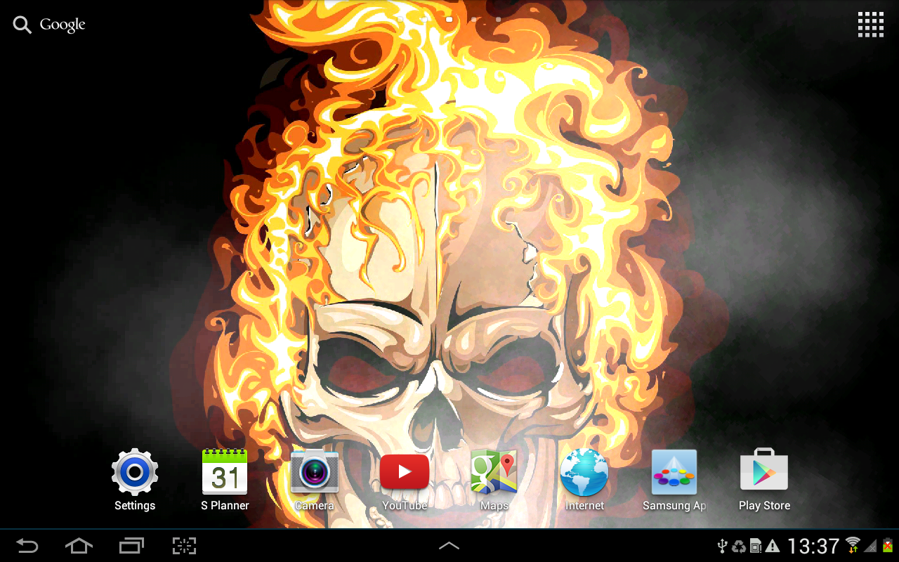 Skulls Live Wallpaper Apl Android Di Google Play