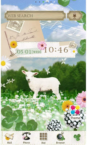 Little Lamb Wallpaper Theme 1.5 Windows u7528 1