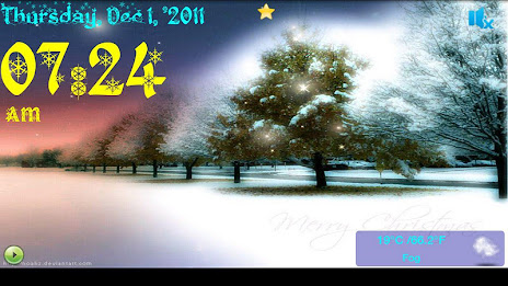 Clock Talk Merry Christmas poster 5