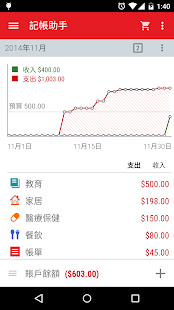 記帳助手: 個人理財，預算，收支管理(圖3)-速報App