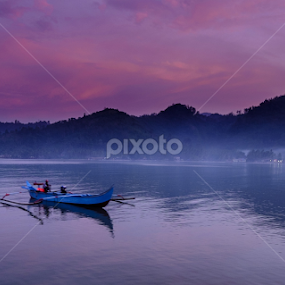 Kiloan, Lampung, Indonesia by Richard Liong - Transportation Boats