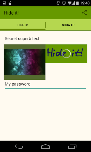 【免費通訊App】Hide it! Hide texts in photos-APP點子