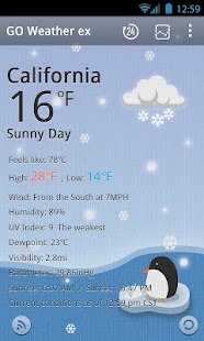 卡通动态主题 GO天气EX(圖4)-速報App